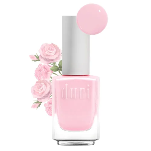 Vista 24 de duri Esmalte de uñas, 760 A Million Likes, purpurina metálica morada, cobertura completa, acabado brillante, secado rápido, duradero, cosméticos