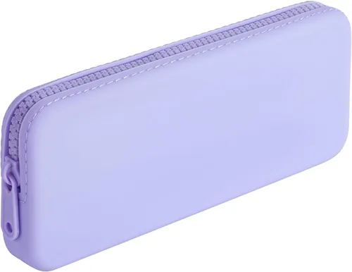 Vista 11 de Soporte para brochas de maquillaje de silicona, bolsa de maquillaje de viaje, organizador de brochas portátil suave, artículos esenciales de viaje