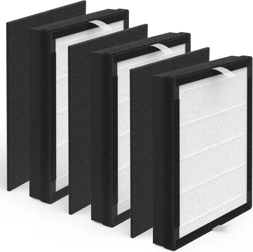 Vista 11 de Paquete de 2 filtros de repuesto IAF-H-100A compatibles con Filtrete FAP-C01-A e Idylis AC-2119, IAP-40-140, IAP-10-150 purificador de filtro de aire