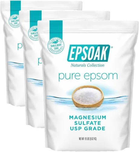 Vista 10 de Sales de Epsom para baño, spa, ducha y pies de Epsoak, Blanco