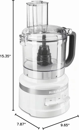 Vista 7 de Procesador de alimentos KitchenAid de 7 tazas, color blanco, KFP0718