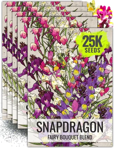 Vista 11 de Seed Needs Fairy Bouquet Baby Snapdragon Seeds to Plant Flowers 1 Pack