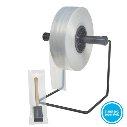 Vista 5 de Hudson Exchange 2" x 1000', 2 mil, rollo de tubería de polietileno, resina de LDPE de grado alimenticio, embalaje de longitud personalizada