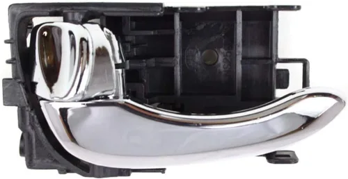 Vista 2 de Para Nissan Maxima 2000 2001 Manija de puerta interior delantera o trasera, lado del conductor cromado Con botón de bloqueo de puerta Recorte