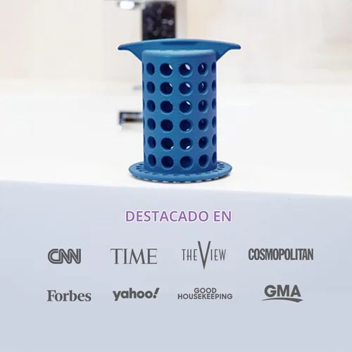 Vista 7 de ShowerShroom The Revolutionary - Protector de drenaje de ducha de 2 pulgadas Azul