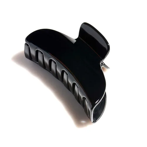 Vista 5 de Bellefixe Clip de mandíbula de acetato premium de 2.8 in (negro)