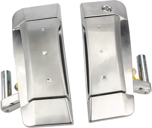 Vista 8 de Dasbecan 1 par de manijas de puerta exterior para el lado izquierdo del conductor y del lado derecho del pasajero, compatible con Nissan 350Z Fibra