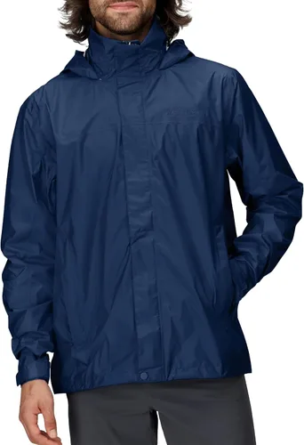 Vista 11 de MARMOT Chaqueta impermeable Precip Eco para hombre, 100% reciclada, transpirable, ligera, plegable Azul ártico