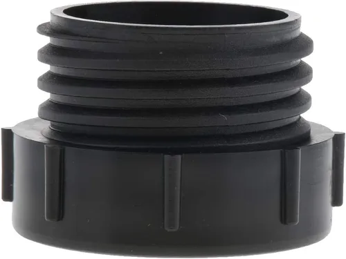 Vista 6 de 2 adaptadores de válvula IBC de 2 x 2 pulgadas, ajuste de tanque IBC, rosca fina hembra a rosca gruesa macho, plástico, fácil de instalar