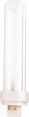 Vista 3 de Satco S8337 2700K 26-W G24q-3 Base T4 Quad Tubo de 4 pines para balastos electrónicos y de atenuación, blanco cálido, 1 unidad (paquete de 1)