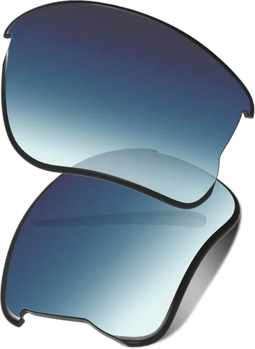 Vista 21 de Lenses Replacement for Oakley Half Jacket 2.0 XL OO9154 62mm - Confirm Fit Scratch Resistant Abrigo de espejo negro polarizado