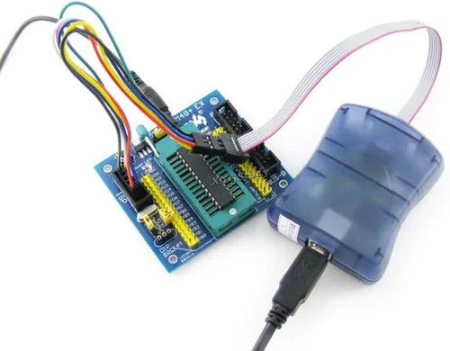 Vista 8 de Compatible Atmel en AVRISP mkII AVR ISP mk2 USB MCU AVR XMEGA programador en sistema Studio 4/5/6 ISP PDI Interfaz @ XYGStudy