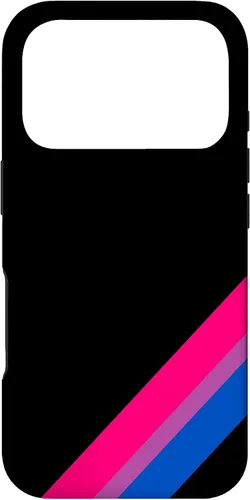 Vista 30 de Subtle Bi Pride Flag LGBT Bisexual Diagonal Stripe Case for iPhone 17