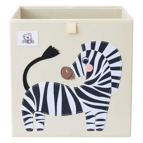 Vista 10 de Contenedores plegables de almacenamiento de animales de tela, caja/cofre/organizador para niños pequeños/niños, guardería, sala de juegos, 13 Alpaca