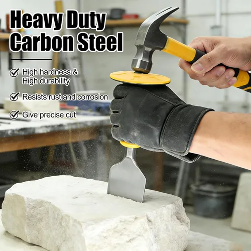 Vista 5 de 9 Inches Masonry Chisel With Hand Protection