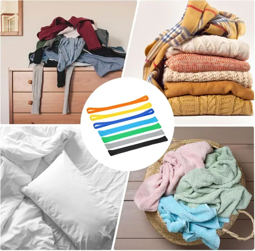 Vista 7 de uxcell Paquete de 4 bandas de toalla de goma para sillas de crucero, piscina, viajes, vacaciones en la playa, mejores alternativas para clips