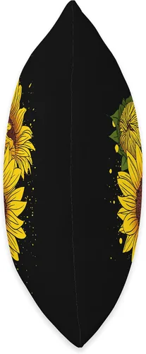 Vista 2 de Awesome Sunflowers Cojín de jardín con diseño de girasol, 16 x 16 pulgadas, multicolor