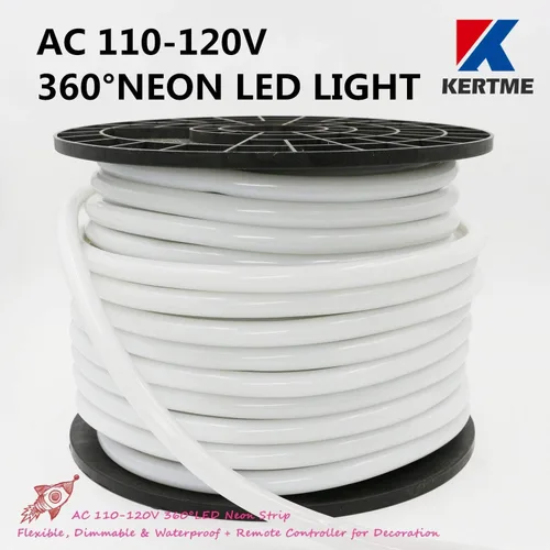 Vista 2 de luz LED de neón de 360 grados