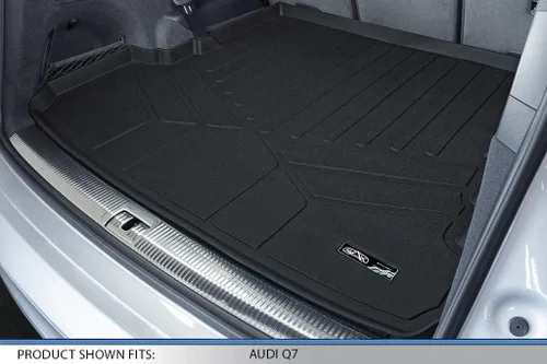 Vista 2 de SMARTLINER Tapete para maletero de carga para todo tipo de clima, compatible con Audi Q7 / SQ7 2017-2025