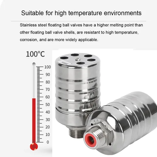 Vista 7 de Stainless Steel Float Valve， Ball Valve Kit 304 Stainless Steel Floating Ball Valve,Stainless Steel Fully Automatic Water Level Control Float