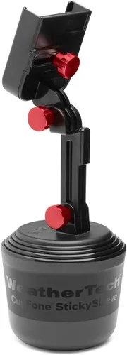 Vista 32 de WeatherTech CupFone, Soporte Universal de Portavasos para Teléfono en Coches – Ajuste Ajustable y Seguro con Acceso Abierto para Carga – Compatible