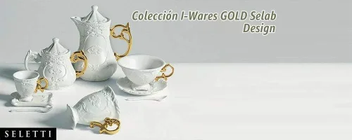 Vista 2 de Gold I-Teapot por SELETTI