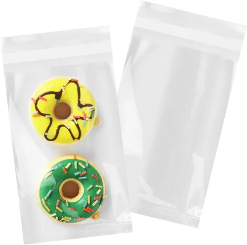 Vista 9 de iMailer - 200 unidades - Bolsas de celofán autosellantes de 3 x 5 pulgadas - Bolsas de celofán pequeñas transparentes para panadería, golosinas