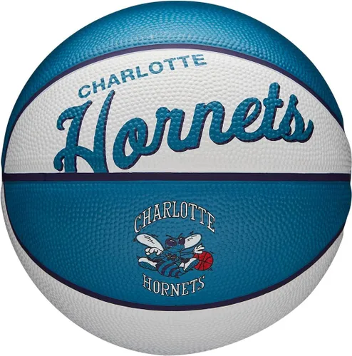 Vista 9 de Wilson NBA Team Retro Mini Balones de Baloncesto - Tamaño Mini - 3" Denver Nuggets