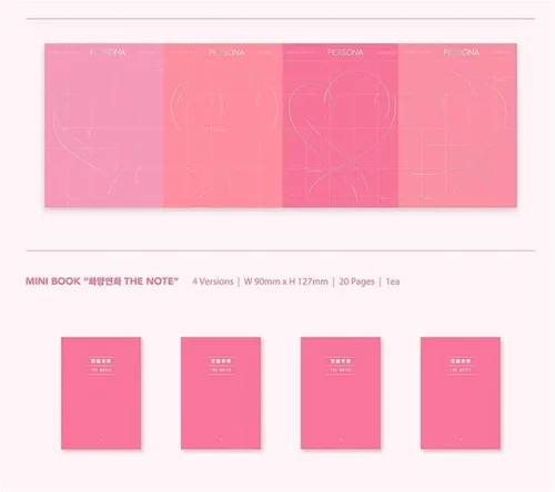 Vista 5 de BTS MAP of The Soul : Persona (Versión 1) Álbum + Póster Plegado