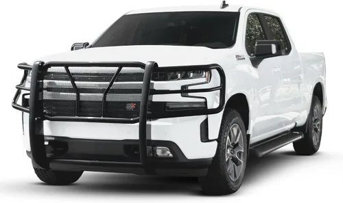 Vista 7 de Westin Protector de rejilla HDX 57-3955 para Silverado 1500 2019-2023 (excepto Silverado LD) 2022 Silverado LTD (sin sensores frontales) negro