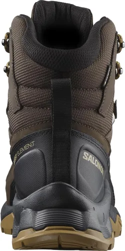 Vista 6 de Salomon Botas de senderismo QUEST ELEMENT GORE-TEX de cuero para hombre, Gris