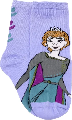 Vista 7 de Disney Juego de calcetines de Frozen para niñas pequeñas