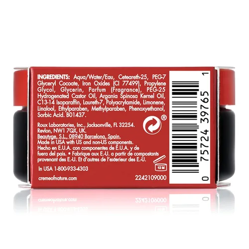 Vista 6 de Creme of Nature Perfect Edges Gel de control de bordes negro, 24 horas de duración con cobertura y brillo de canas, teñido sin descamación, domador