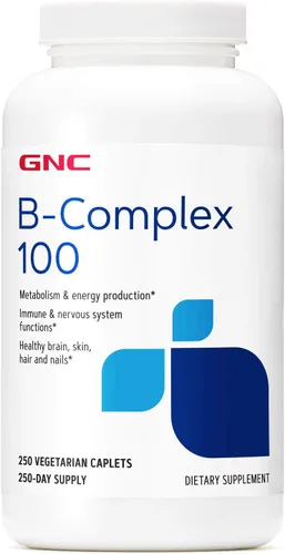 Vista 4 de GNC B-Complex Plus Energy Metabolismo y producción de energía 120