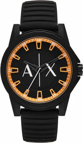 Vista 18 de Reloj cronógrafo Armani Exchange AX para hombre con correa de cuero, acero inoxidable o silicona