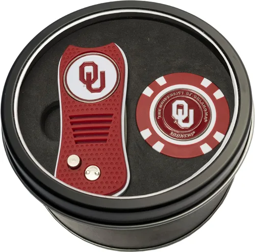 Vista 53 de Team Golf NCAA - Juego de regalo de lata unisex para adultos con herramienta Switchfix Divot y chip de golf