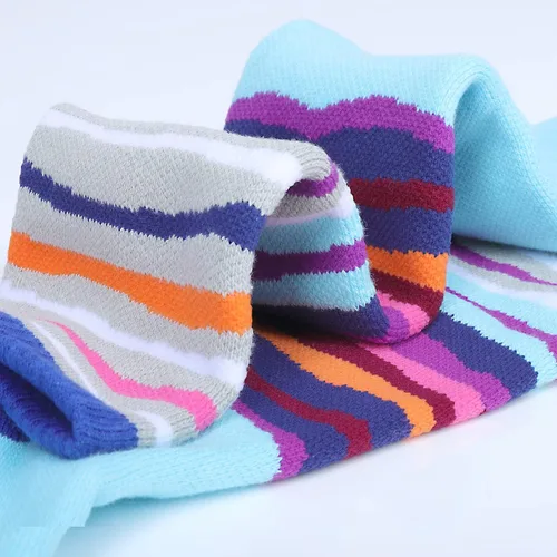 Vista 4 de Calcetines de esquí para niños, 3 pares de calcetines cálidos de invierno para nieve, para niños y niñas, jóvenes, esquí, snowboard, para niños de 4