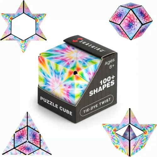 Vista 13 de Shashibo DODECA - Cubo magnético de rompecabezas, juguete para aliviar