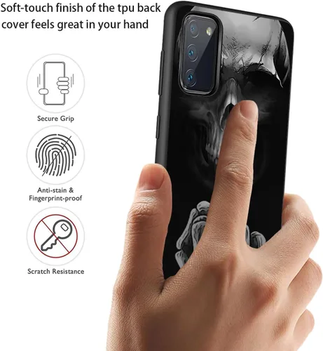 Vista 5 de Funda para Samsung Galaxy S20 FE 5G (versión 2020), funda protectora de silicona delgada antiarañazos absorbente de golpes para Samsung Galaxy S20