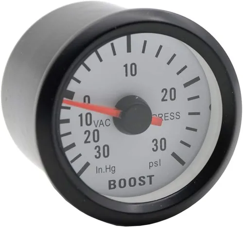 Vista 2 de ESUPPORT Coche 2 "2.047 in Turbo Boost Gauge Meter Psi Puntero Azul Luz LED