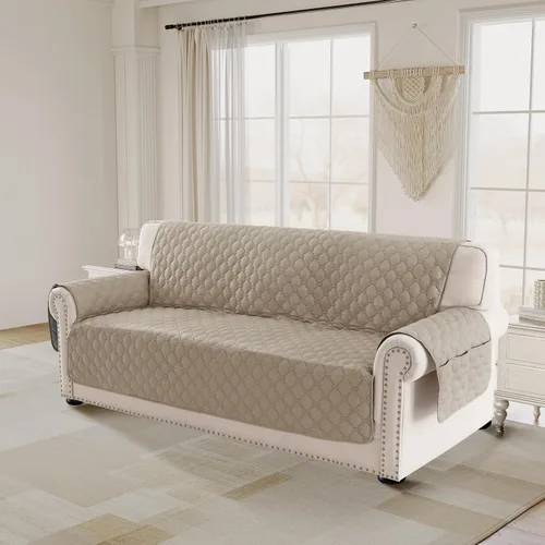 Vista 14 de Funda para Silla Cubierta para Silla Resistente al Agua Cubierta para Sofá Cubierta para Silla Lavable Respaldo de Goma Antideslizante Protector
