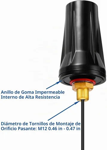 Vista 7 de Bingfu Cámara de rastreo celular 4G LTE SMA RP-SMA Antena macho compatible con Spypoint Link Micro Covert Spartan Stealth Tactacam Muddy Wildlife