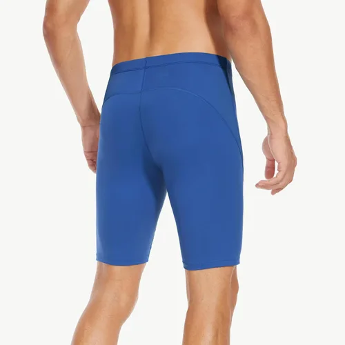 Vista 54 de Traje de baño deportivo competitivo para hombre, traje de entrenamiento de resistencia de carreras, pantalones cortos de natación de secado rápido