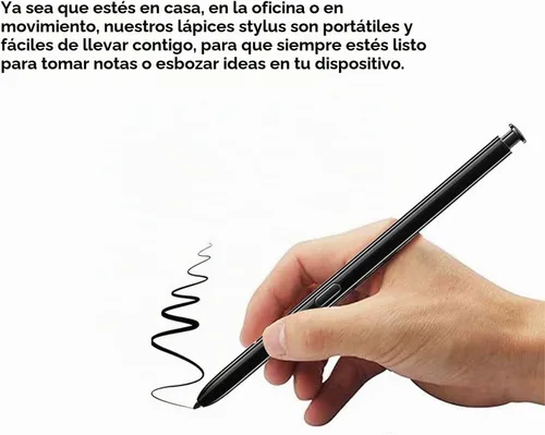 Vista 6 de Galaxy Note 20 Stylus Pen Reemplazo para Samsung Galaxy Note 20 Pen (negro)