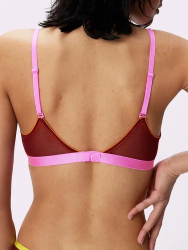 Vista 3 de Parade Women's Silky Mesh Triangle Bralette