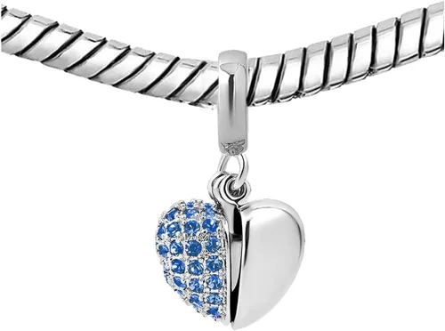 Vista 5 de KunBead Aunt Auntie Love - Dijes colgantes de corazón abierto compatibles con pulsera Pandora, collar, joyería de cumpleaños, regalos para mujeres