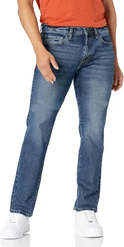 Vista 13 de Amazon Essentials Men's Slim-Fit Jeans - Discontinued Colors Indigo Wash