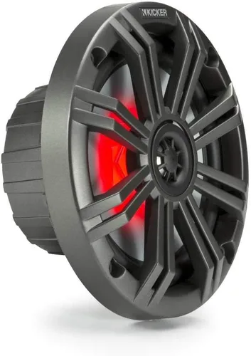 Vista 5 de KICKER Negro Dual Wake Tower System Charcoal 6,5" altavoces marinos RGB LED