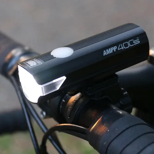 Vista 5 de CATEYE AMPP400S y ViZ100 Kit combinado de luz recargable USB para bicicleta