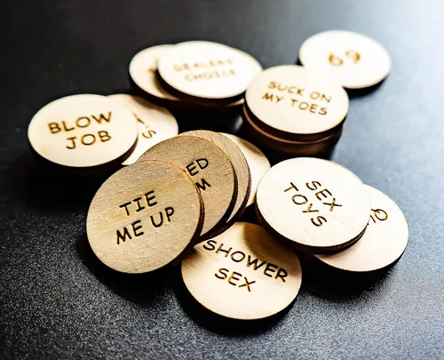 Vista 3 de Tokens traviesos, Fichas de sexo, Token de mamada, Fichas de placer, Juego sexual para maduras, Juego de despedida de soltera, Regalo sexual